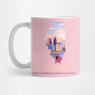 ILLINOIS: From City Skylines to Small-Town Charms Mug